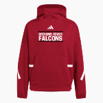 Browns River Falcons adidas Women's Z.N.E. Hoodie Front Thumbnail