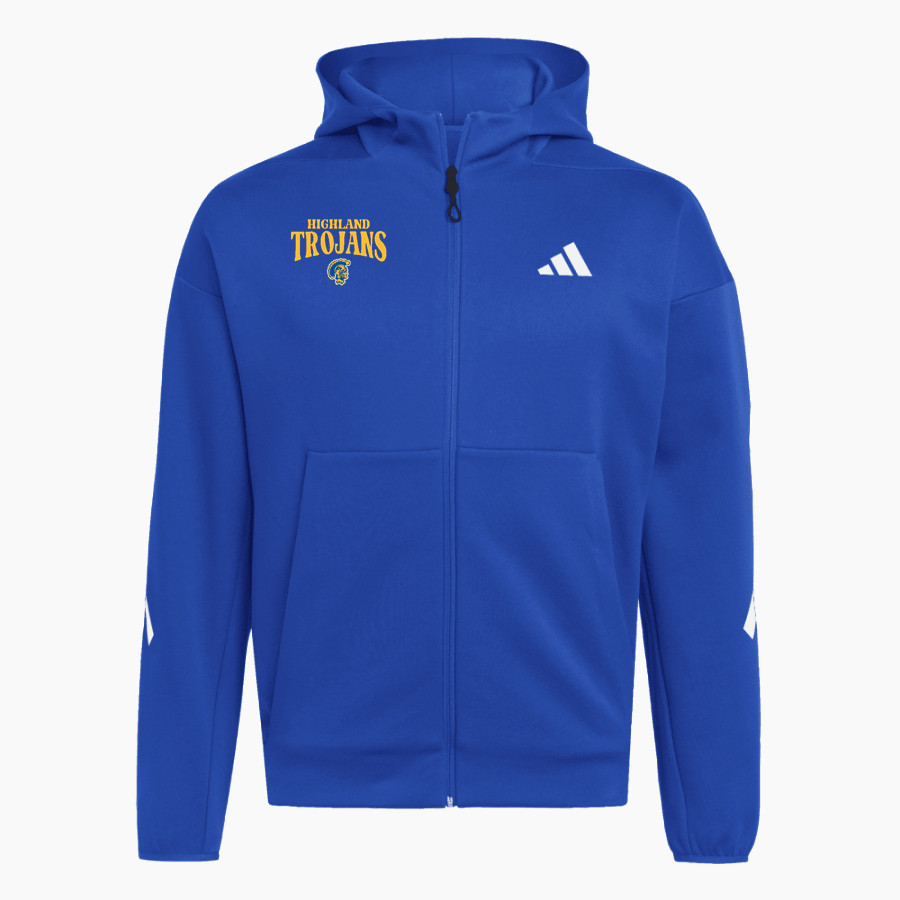 HIGHLAND HIGH SCHOOL TROJANS <span class="pdp-name-mascot">HIGHLAND TROJANS</span> adidas Men's Z.N.E Full Zip