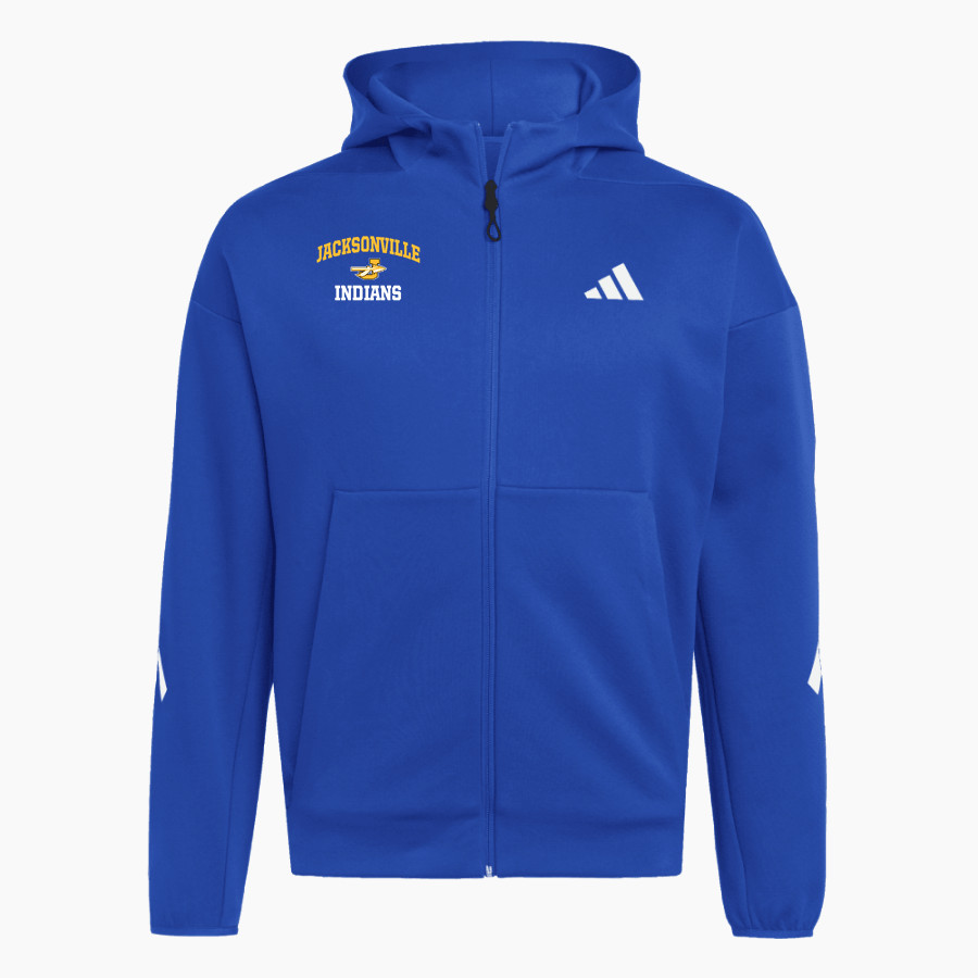 JACKSONVILLE HIGH SCHOOL INDIANS <span class="pdp-name-mascot">JACKSONVILLE INDIANS/MAIDENS</span> adidas Men's Z.N.E Full Zip