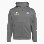 Woodland Baptist Eagles <span class="pdp-name-mascot">Woodland Baptist Christian School Eagles</span> adidas Men's Z.N.E Full Zip Front Thumbnail