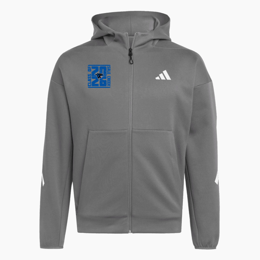 SALE CREEK Panthers Online Store <span class="pdp-name-mascot">SALE CREEK PANTHERS /LADY</span> adidas Men's Z.N.E Full Zip