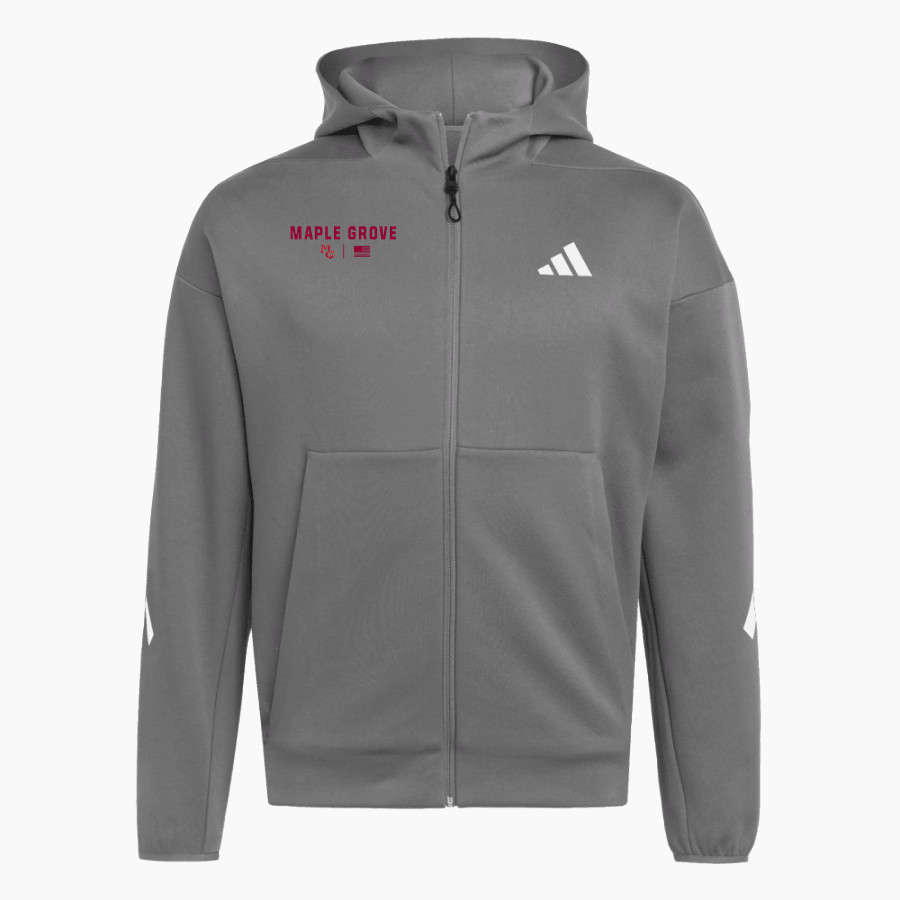 Maple Grove Crimson <span class="pdp-name-mascot">Maple Grove Crimson</span> adidas Men's Z.N.E Full Zip