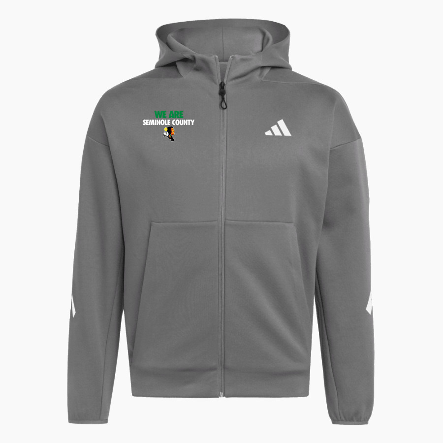 SEMINOLE COUNTY HIGH SCHOOL INDIANS <span class="pdp-name-mascot">SEMINOLE COUNTY INDIANS</span> adidas Men's Z.N.E Full Zip