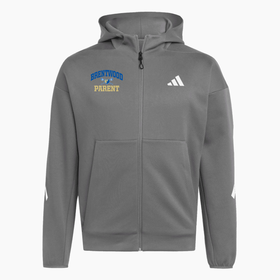 Brentwood Lacrosse Club Online Store <span class="pdp-name-mascot">Brentwood Bruins</span> adidas Men's Z.N.E Full Zip