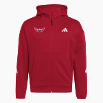 Northwest Nazarene Nighthawks <span class="pdp-name-mascot">Northwest Nazarene University Nighthawks</span> adidas Men's Z.N.E Full Zip Front Thumbnail
