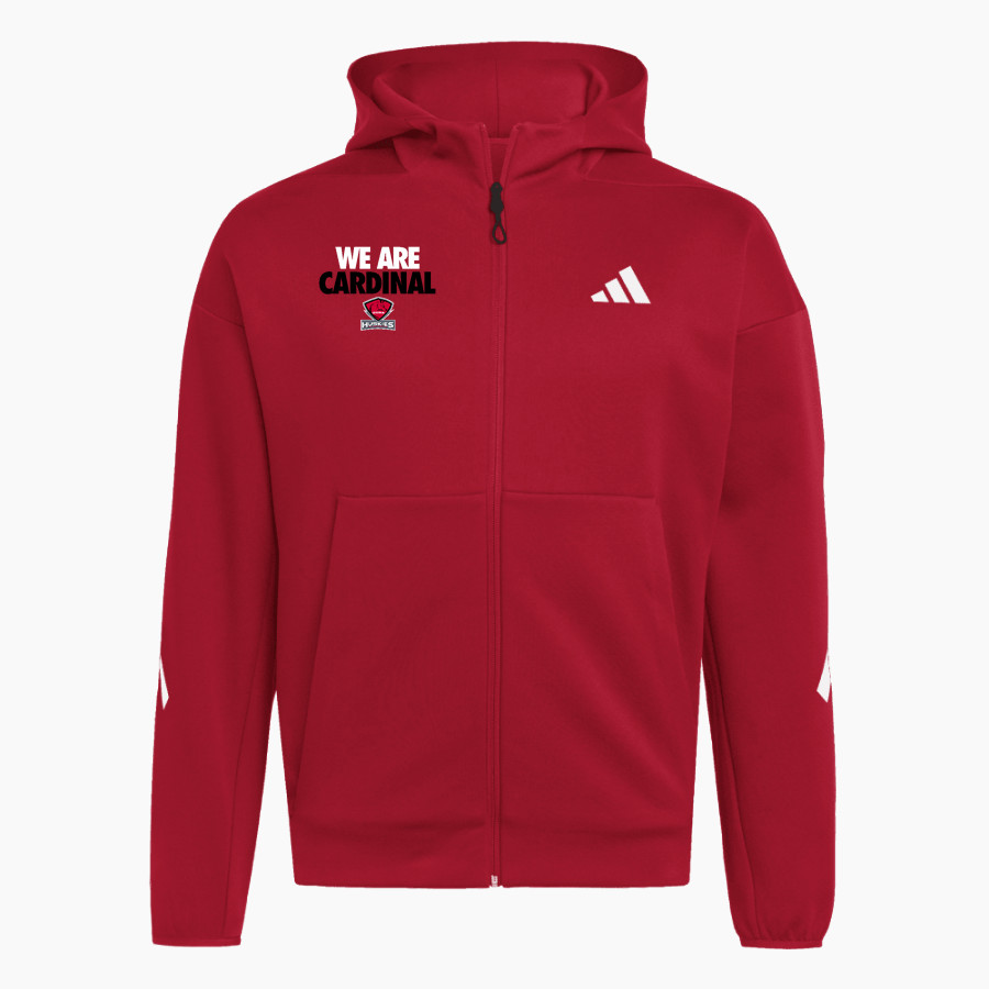 CARDINAL HIGH SCHOOL HUSKIES <span class="pdp-name-mascot">CARDINAL HUSKIES</span> adidas Men's Z.N.E Full Zip