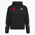 Chaffee Red Devils <span class="pdp-name-mascot">Chaffee Schools Red Devils</span> adidas Women's Z.N.E Full Zip Front Thumbnail