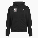 Belle Plaine Tigers <span class="pdp-name-mascot">Belle Plaine Tigers</span> adidas Women's Z.N.E Full Zip Front Thumbnail