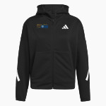 Greenfield Central Cougars Online Store <span class="pdp-name-mascot">Greenfield-Central Cougars</span> adidas Women's Z.N.E Full Zip Front Thumbnail