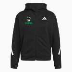 HILLCREST HIGH SCHOOL HUSKIES <span class="pdp-name-mascot">HILLCREST HUSKIES</span> adidas Women's Z.N.E Full Zip Front Thumbnail