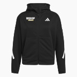Bishop Heelan Crusaders adidas Women's Z.N.E Full Zip Front Thumbnail