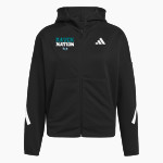 AUBURN RIVERSIDE HIGH SCHOOL RAVENS adidas Women's Z.N.E Full Zip Front Thumbnail
