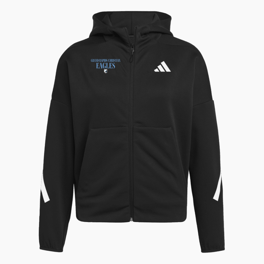 Grand Rapids Christian Eagles <span class="pdp-name-mascot">Grand Rapids Eagles</span> adidas Women's Z.N.E Full Zip