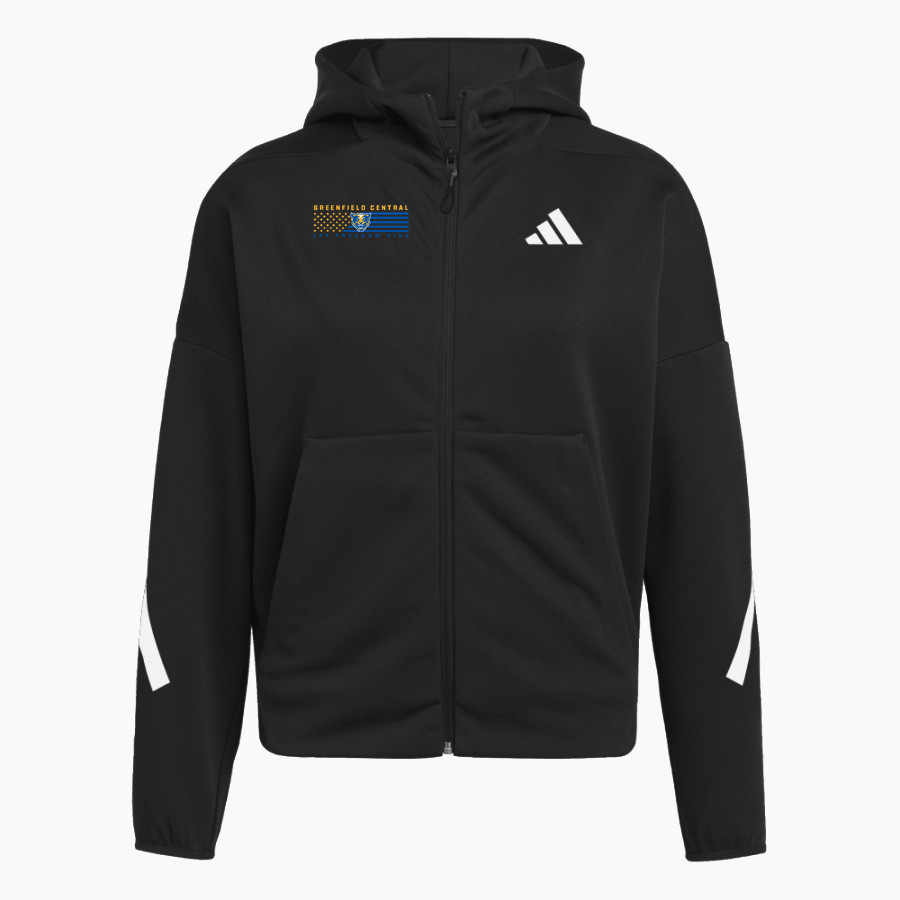 Greenfield Central Cougars Online Store <span class="pdp-name-mascot">Greenfield-Central Cougars</span> adidas Women's Z.N.E Full Zip