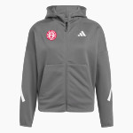Red Hook Faculty Association RHFA adidas Women's Z.N.E Full Zip Front Thumbnail