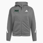 Mid-Pacific Owls <span class="pdp-name-mascot">Mid-Pacific Owls</span> adidas Women's Z.N.E Full Zip Front Thumbnail