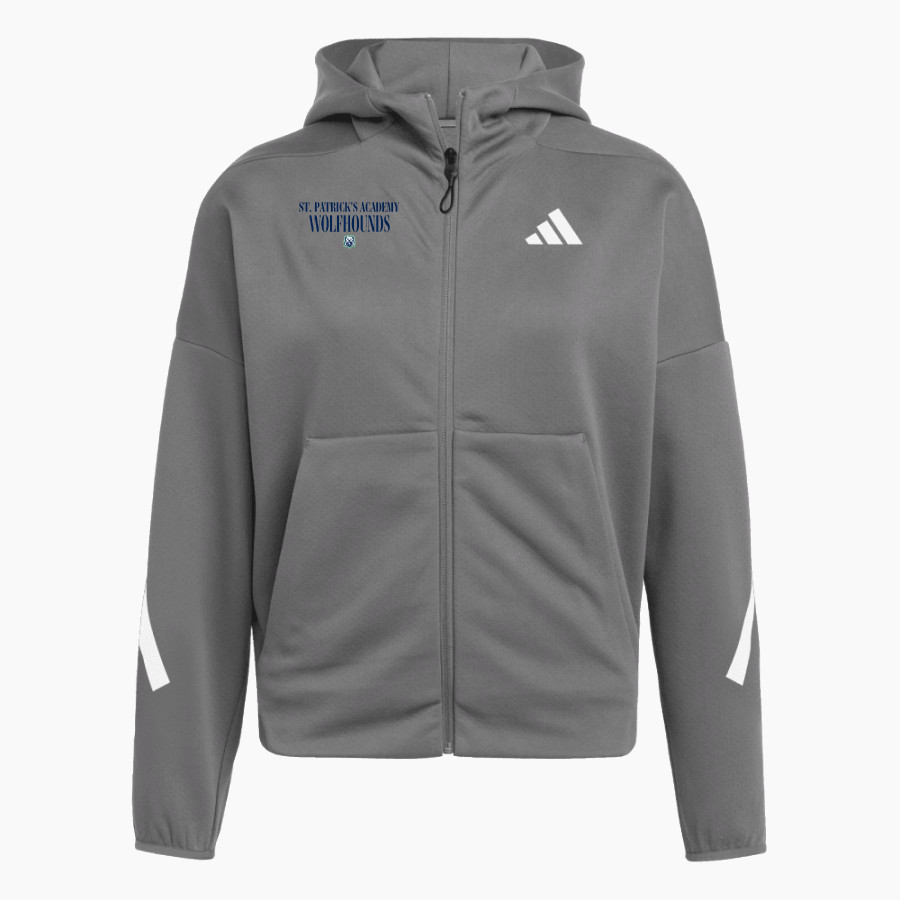 St. Patrick's Academy Wolfhounds <span class="pdp-name-mascot">Great Falls Central Catholic H S Mustangs</span> adidas Women's Z.N.E Full Zip