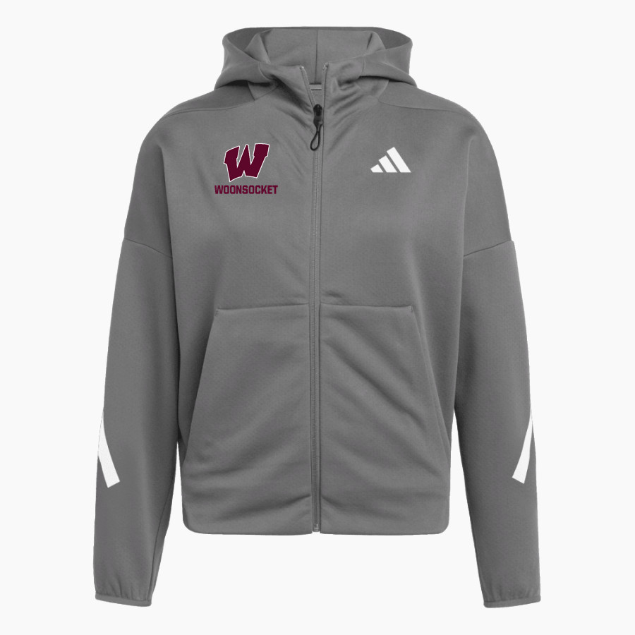 WOONSOCKET HIGH SCHOOL VILLA NOVANS adidas Women's Z.N.E Full Zip