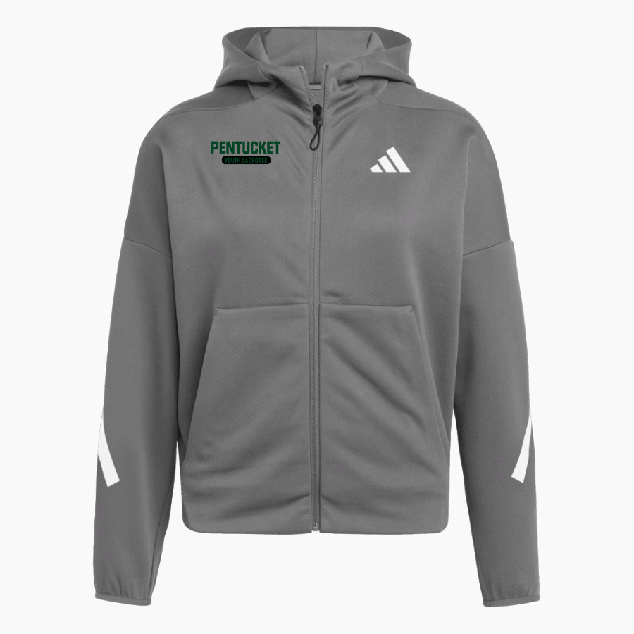 Pentucket Youth Lacrosse Pentucket <span class="pdp-name-mascot">Pentucket Youth Lacrosse</span> adidas Women's Z.N.E Full Zip