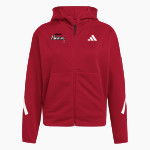 CARDINAL HIGH SCHOOL HUSKIES <span class="pdp-name-mascot">CARDINAL HUSKIES</span> adidas Women's Z.N.E Full Zip Front Thumbnail