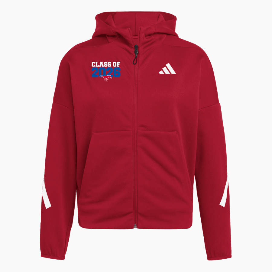 ARKOMA HIGH SCHOOL MUSTANGS <span class="pdp-name-mascot">ARKOMA MUSTANGS</span> adidas Women's Z.N.E Full Zip