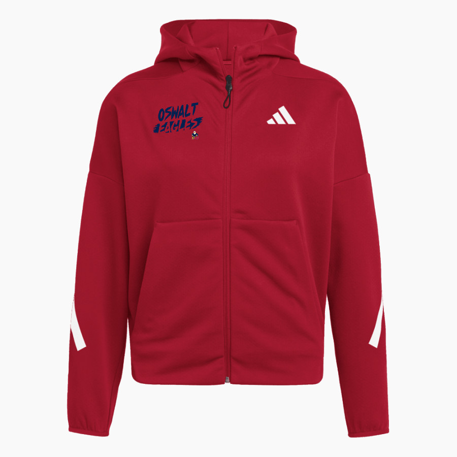 Oswalt Eagles adidas Women's Z.N.E Full Zip