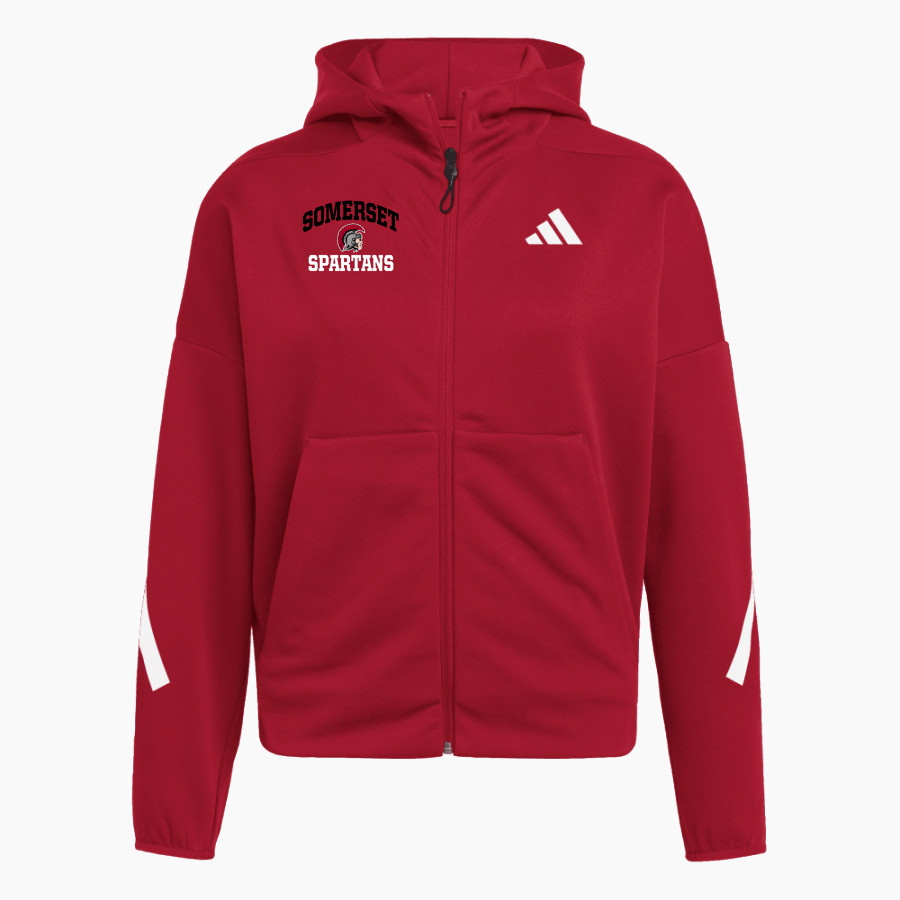 SOMERSET HIGH SCHOOL SPARTANS <span class="pdp-name-mascot">SOMERSET SPARTANS</span> adidas Women's Z.N.E Full Zip