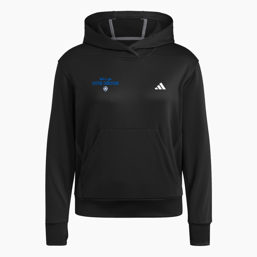 LUSTRE CHRISTIAN HIGH SCHOOL LIONS <span class="pdp-name-mascot">LUSTRE CHRISTIAN LIONS</span> adidas Women's Game & Go Training Hoody