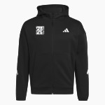 PBS HSA Wolves <span class="pdp-name-mascot">PBSHSA Wolves</span> adidas Men's Z.N.E. Full Zip Front Thumbnail