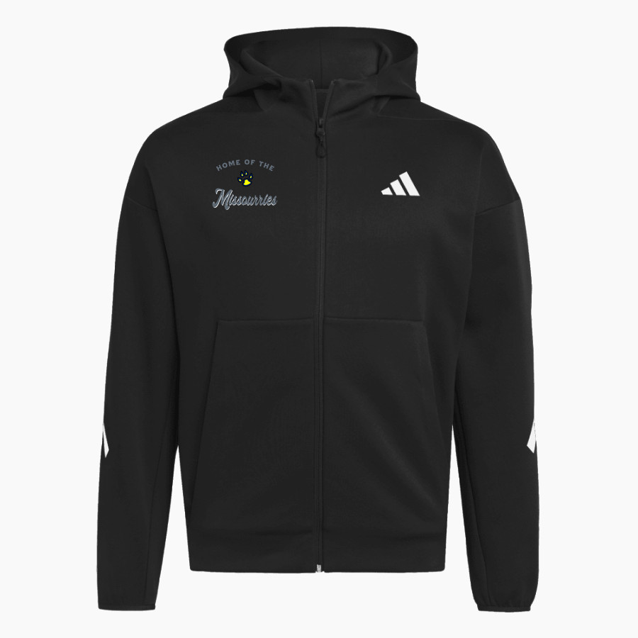 Caldwell County Wrestling Missourries <span class="pdp-name-mascot">Caldwell County Wrestling Missourries</span> adidas Men's Z.N.E. Full Zip