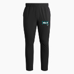 University Prep Mustangs adidas Men's Woven Travel Pant Front Thumbnail