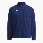 The Don Carey REECH Foundation adidas Men's Full Zip Woven Travel Jacket Front Thumbnail