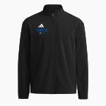 YANTIS HIGH SCHOOL OWLS adidas Men's Full Zip Woven Travel Jacket Front Thumbnail