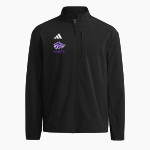 SHASTA HIGH SCHOOL WOLVES adidas Men's Full Zip Woven Travel Jacket Front Thumbnail