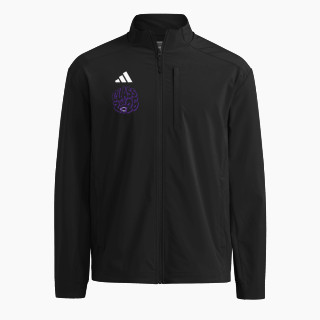 adidas Men's Full Zip Woven Travel Jacket