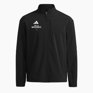 adidas Men's Full Zip Woven Travel Jacket