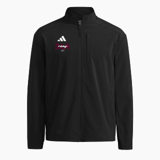 adidas Men's Full Zip Woven Travel Jacket