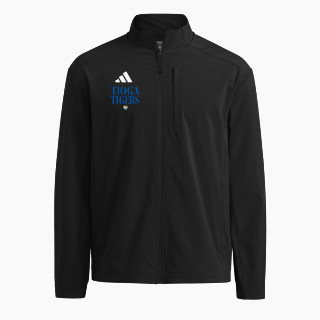 adidas Men's Full Zip Woven Travel Jacket