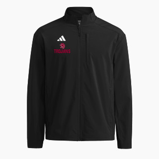 adidas Men's Full Zip Woven Travel Jacket