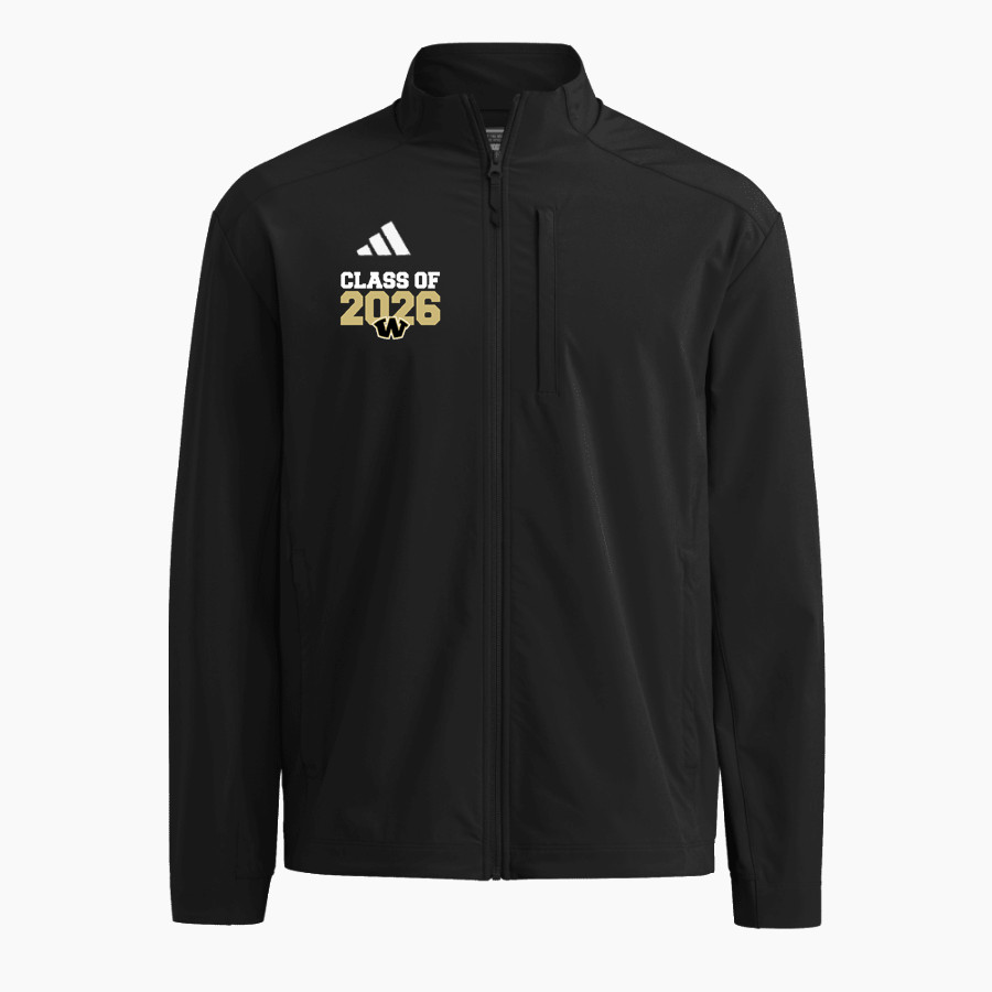 WHITEWRIGHT HIGH SCHOOL TIGERS adidas Men's Full Zip Woven Travel Jacket