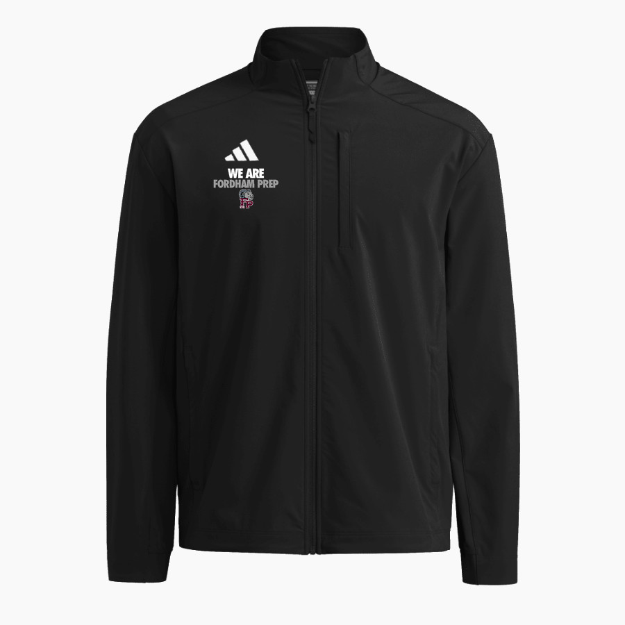 Fordham Prep Rams Online Store adidas Men's Full Zip Woven Travel Jacket