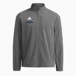 Northern Potter Panthers adidas Men's Full Zip Woven Travel Jacket Front Thumbnail