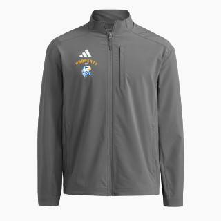 adidas Men's Full Zip Woven Travel Jacket