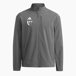 adidas Men's Full Zip Woven Travel Jacket