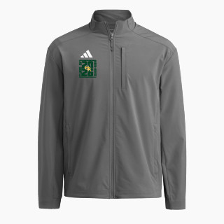 adidas Men's Full Zip Woven Travel Jacket