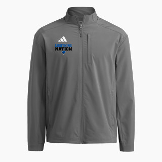 adidas Men's Full Zip Woven Travel Jacket