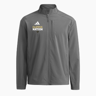 adidas Men's Full Zip Woven Travel Jacket