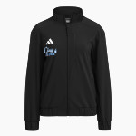 ZUMBROTA-MAZEPPA HIGH SCHOOL COUGARS <span class="pdp-name-mascot">ZUMBROTA - MAZEPPA COUGARS</span> adidas Women's Full Zip Woven Travel Jacket Front Thumbnail