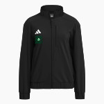 NOTRE DAME HIGH SCHOOL GREEN KNIGHTS <span class="pdp-name-mascot">NOTRE DAME GREEN KNIGHTS</span> adidas Women's Full Zip Woven Travel Jacket Front Thumbnail