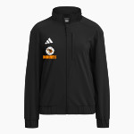 BOOKER T WASHINGTON HIGH SCHOOL HORNETS <span class="pdp-name-mascot">BOOKER T WASHINGTON HORNETS</span> adidas Women's Full Zip Woven Travel Jacket Front Thumbnail